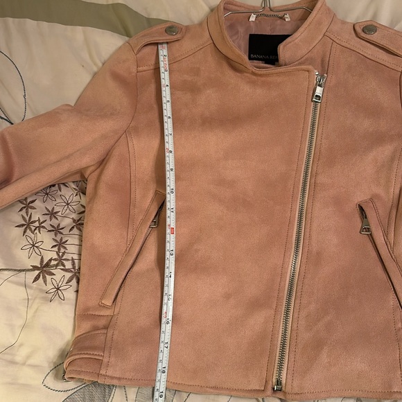 Banana Republic small faux sued jacket size S - Picture 4 of 5
